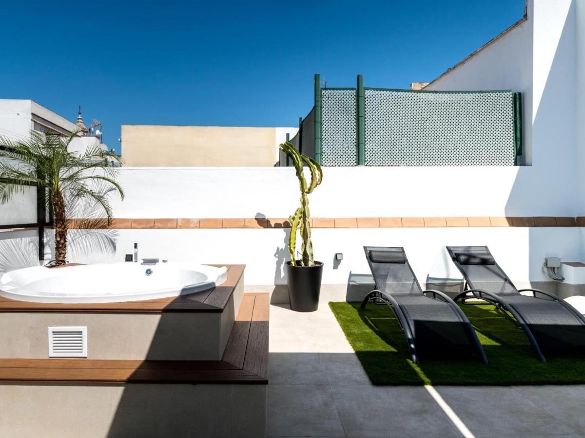 Pj Terraza Privada Banera Exterior Junto Catedral Apartment Seville Exterior photo